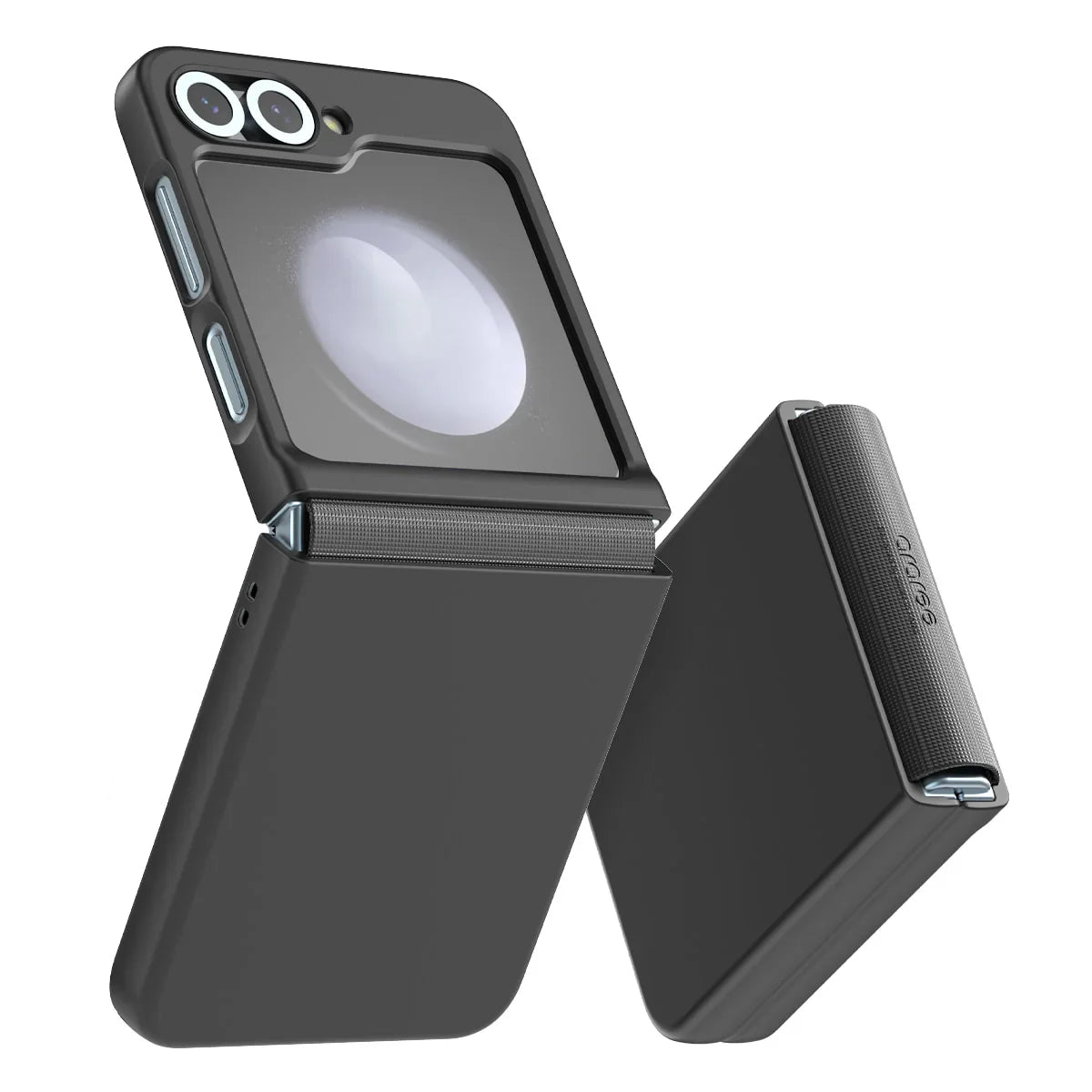 Araree Samsung Z Flip 6 Aero Flex Case - Black - Tashqila Araree Samsung Z Flip 6 Aero Flex Case - Black - Tashqila